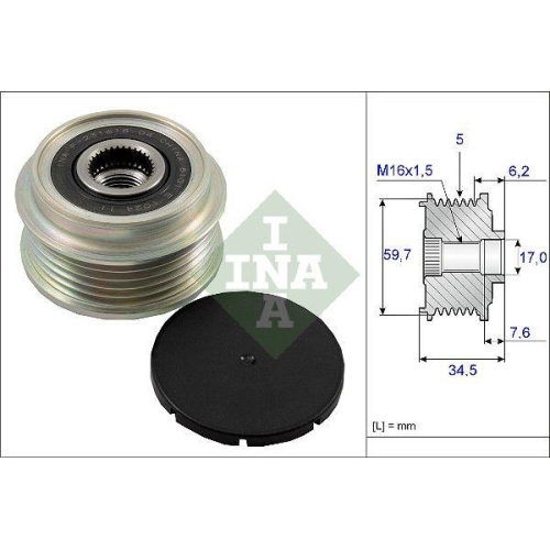 Schaeffler INA Generatorfreilauf