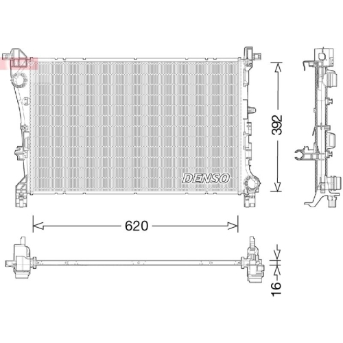 DENSO Kühler, Motorkühlung