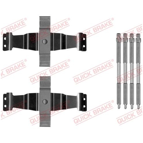 QUICK BRAKE Zubehörsatz, Scheibenbremsbelag