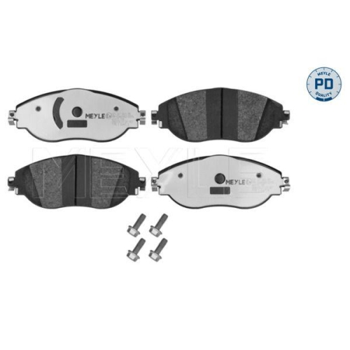 MEYLE Bremsbelagsatz, Scheibenbremse MEYLE-PD: Advanced performance and design.