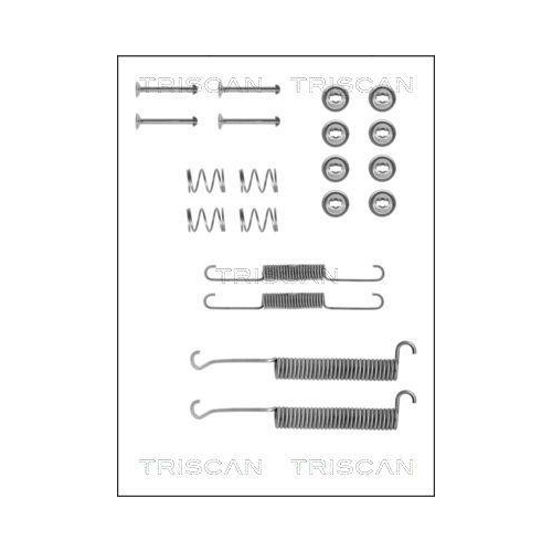 TRISCAN Zubehörsatz, Bremsbacken