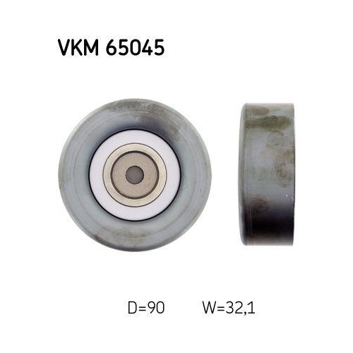 SKF Umlenk-/F&uuml;hrungsrolle, Keilrippenriemen