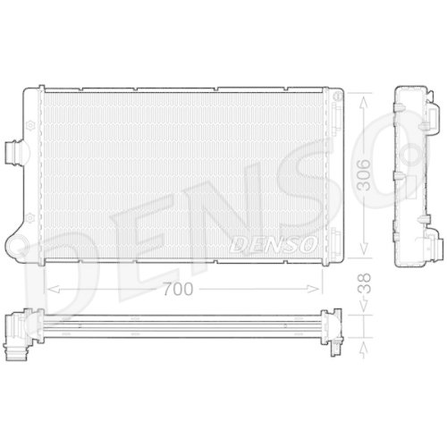 DENSO Kühler, Motorkühlung