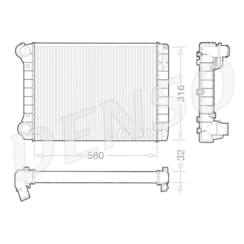 DENSO Kühler, Motorkühlung