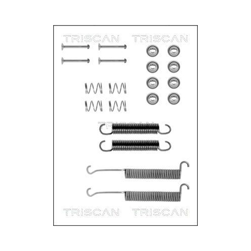 TRISCAN Zubehörsatz, Bremsbacken