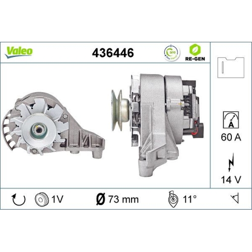 VALEO Generator VALEO RE-GEN AT