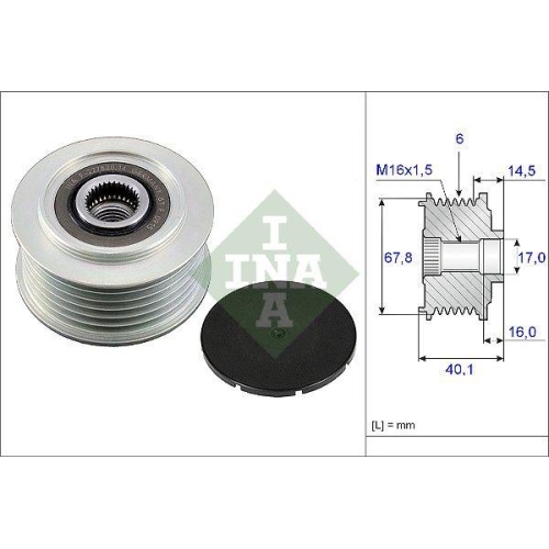 Schaeffler INA Generatorfreilauf