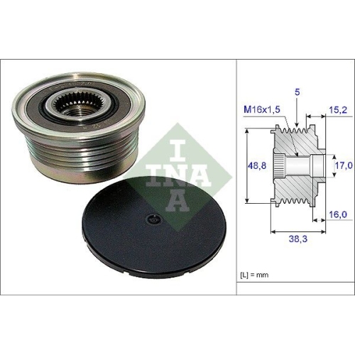 Schaeffler INA Generatorfreilauf