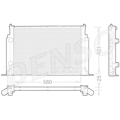 DENSO Kühler, Motorkühlung