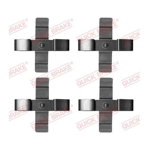 QUICK BRAKE Zubehörsatz, Scheibenbremsbelag