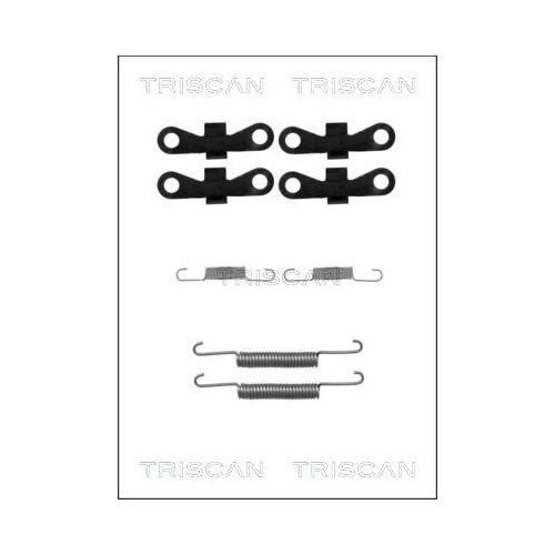 TRISCAN Zubehörsatz, Feststellbremsbacken