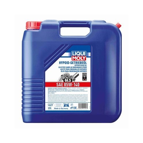 LIQUI MOLY Achsgetriebeöl Hypoid-Getriebeöl (GL5) SAE 85W-140