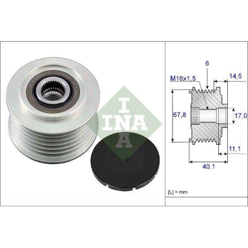 Schaeffler INA Generatorfreilauf