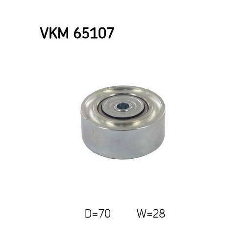 SKF Umlenk-/F&uuml;hrungsrolle, Keilrippenriemen