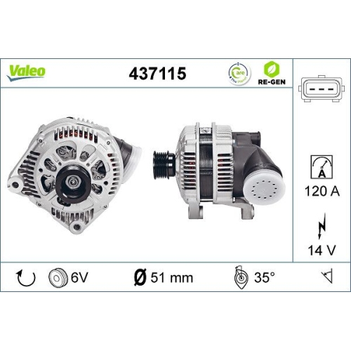 VALEO Generator VALEO RE-GEN AT