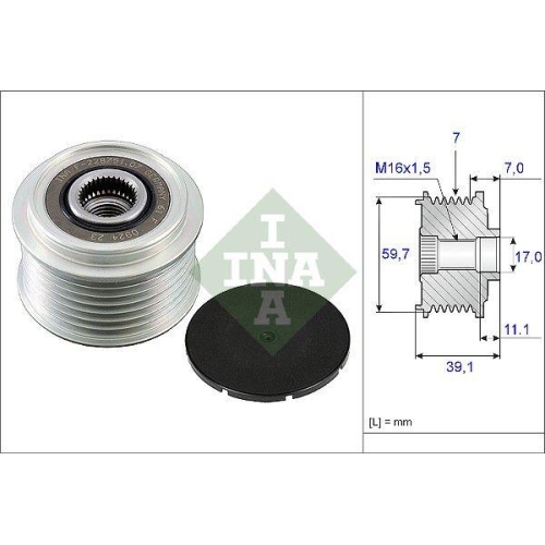 Schaeffler INA Generatorfreilauf