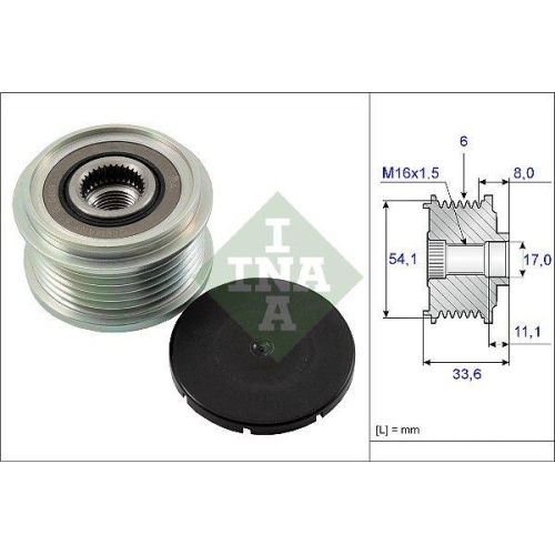 Schaeffler INA Generatorfreilauf