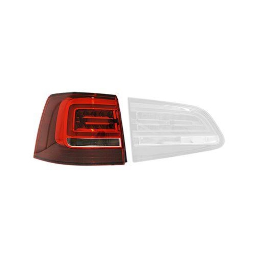 VAN WEZEL Heckleuchte