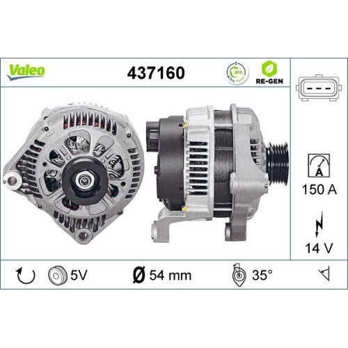 VALEO Generator VALEO RE-GEN AT