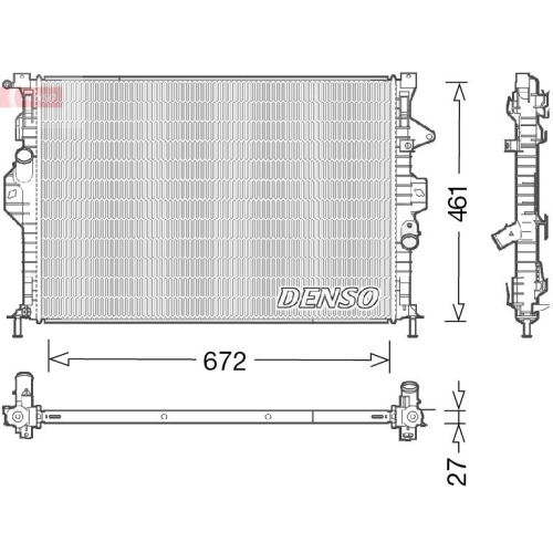 DENSO Kühler, Motorkühlung