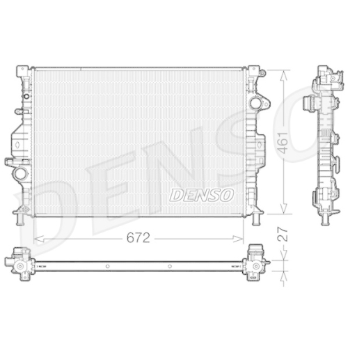 DENSO Kühler, Motorkühlung