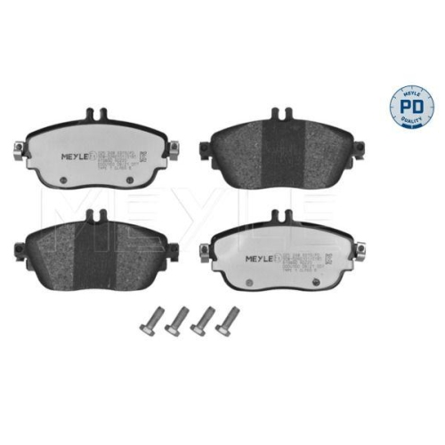 MEYLE Bremsbelagsatz, Scheibenbremse MEYLE-PD: Advanced performance and design.