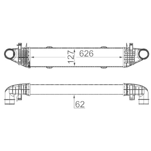 MAHLE Ladeluftkühler BEHR