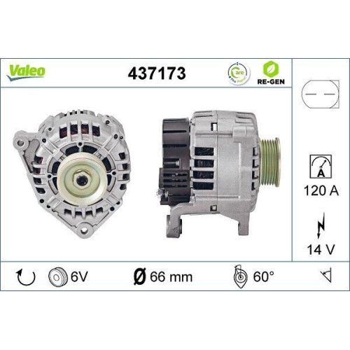 VALEO Generator VALEO RE-GEN AT