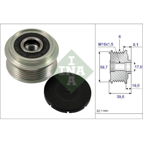 Schaeffler INA Generatorfreilauf