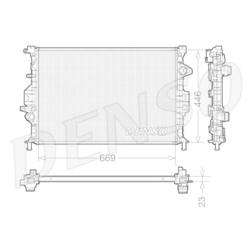 DENSO Kühler, Motorkühlung