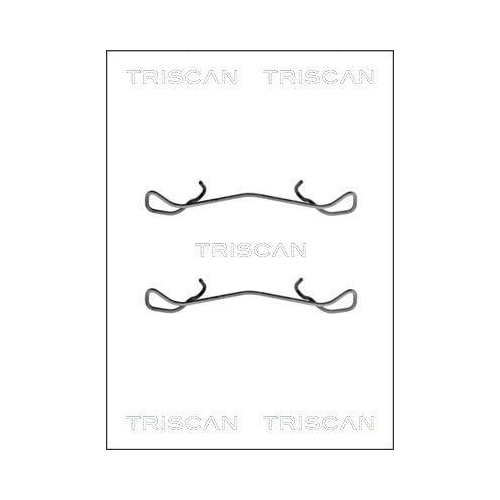 TRISCAN Zubeh&ouml;rsatz, Scheibenbremsbelag