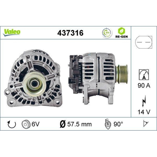 VALEO Generator VALEO RE-GEN AT