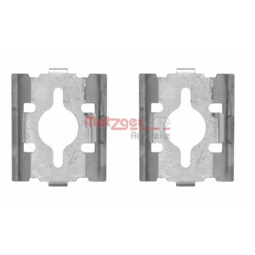 METZGER Zubehörsatz, Scheibenbremsbelag GREENPARTS