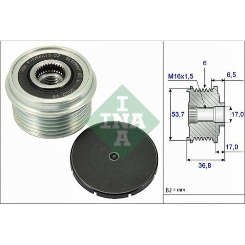 Schaeffler INA Generatorfreilauf