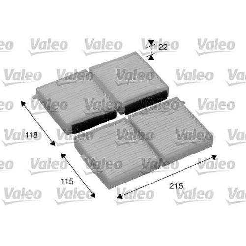 VALEO Filter, Innenraumluft VALEO ESSENTIAL