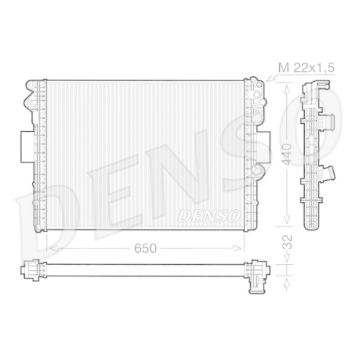 DENSO Kühler, Motorkühlung