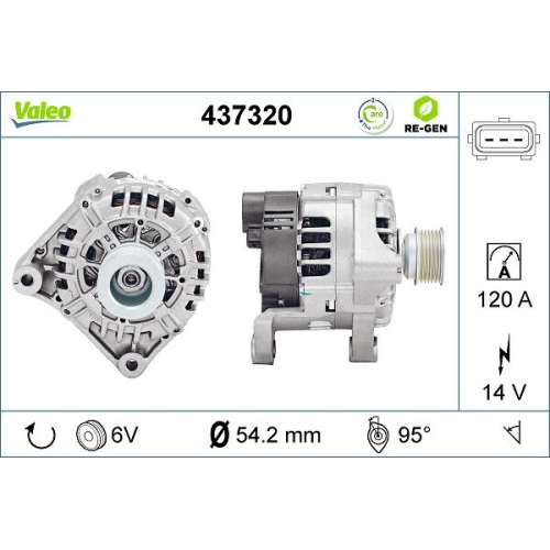 VALEO Generator VALEO RE-GEN AT