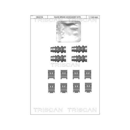 TRISCAN Zubeh&ouml;rsatz, Scheibenbremsbelag