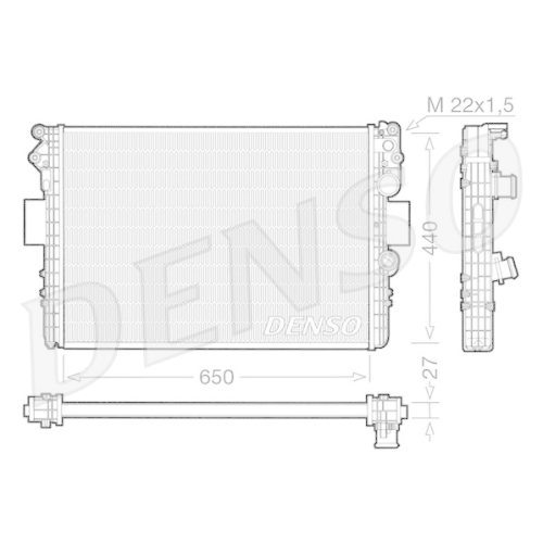 DENSO Kühler, Motorkühlung