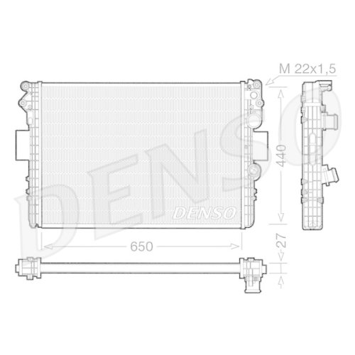 DENSO Kühler, Motorkühlung