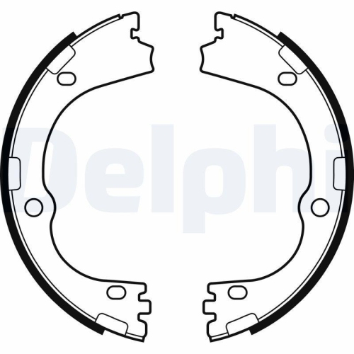 DELPHI Bremsbackensatz, Feststellbremse