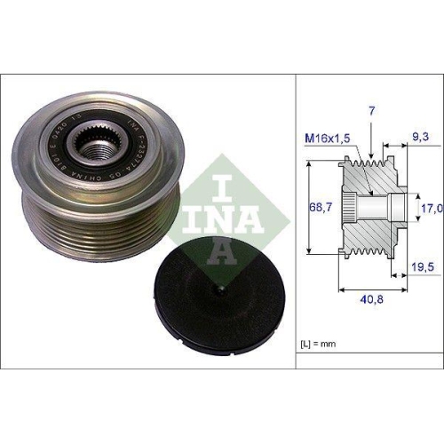 Schaeffler INA Generatorfreilauf