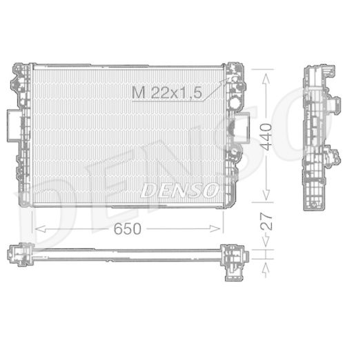 DENSO Kühler, Motorkühlung