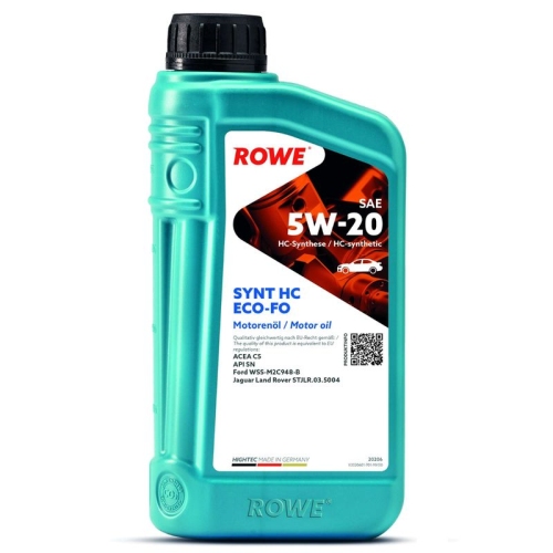 ROWE Motoröl HIGHTEC SYNT HC ECO-FO SAE 5W-20 (20206)