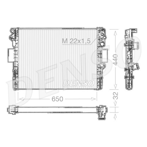 DENSO Kühler, Motorkühlung