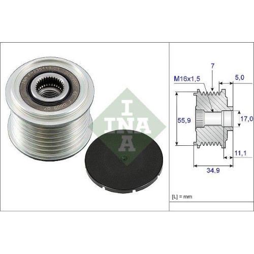 Schaeffler INA Generatorfreilauf