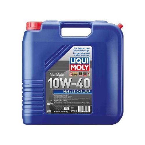 LIQUI MOLY Motoröl MoS2 Leichtlauf 10W-40