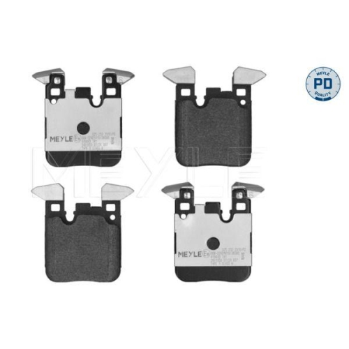 MEYLE Bremsbelagsatz, Scheibenbremse MEYLE-PD: Advanced performance and design.