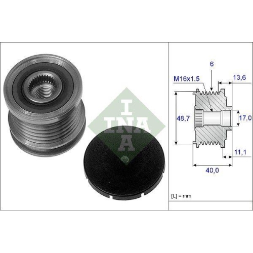 Schaeffler INA Generatorfreilauf