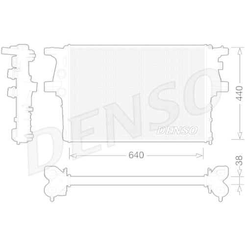 DENSO Kühler, Motorkühlung